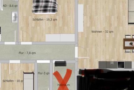 Wohnung Kaiserslautern Engelshof - 3 Zimmer, 81 m&sup2;, 720&euro; | Angebot:26394053