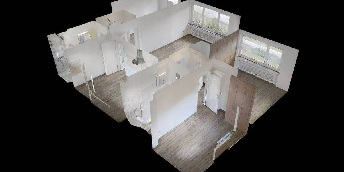 Etagenwohnung Paderborn Sennelager - 4 Zimmer, 80 m&sup2;, 729&euro; | Angebot:26929691