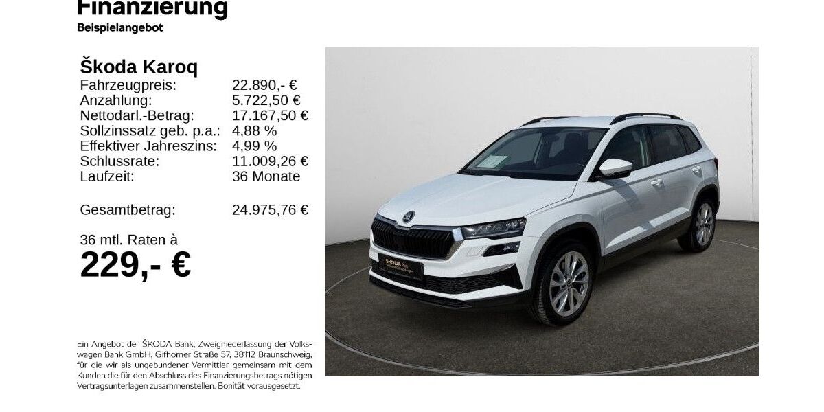 Skoda Karoq 137.306 km 22.570 &euro; Hildesheim 31137