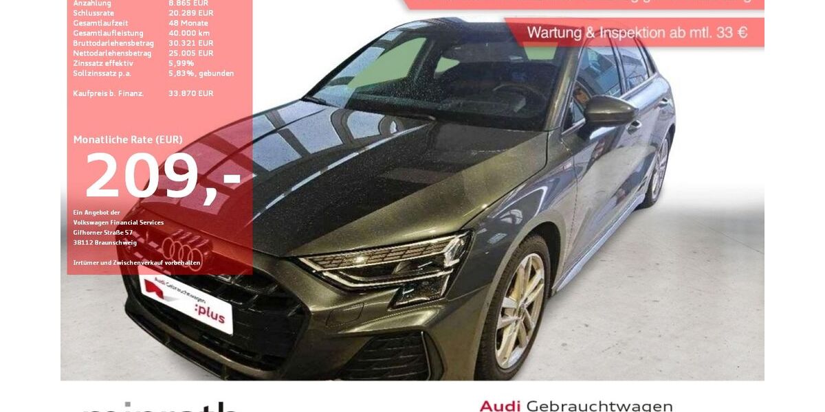 Audi A3 15.750 km 33.870 &euro; Moers-Hülsdonk 47441