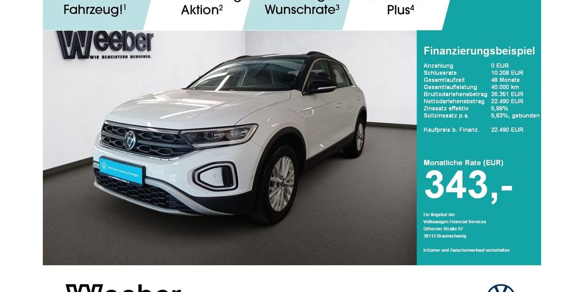 VW T-Roc 64.340 km 22.090 &euro; Leonberg 71229