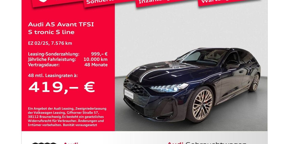 Audi A5 7.601 km 52.670 &euro; Bremerhaven 27576