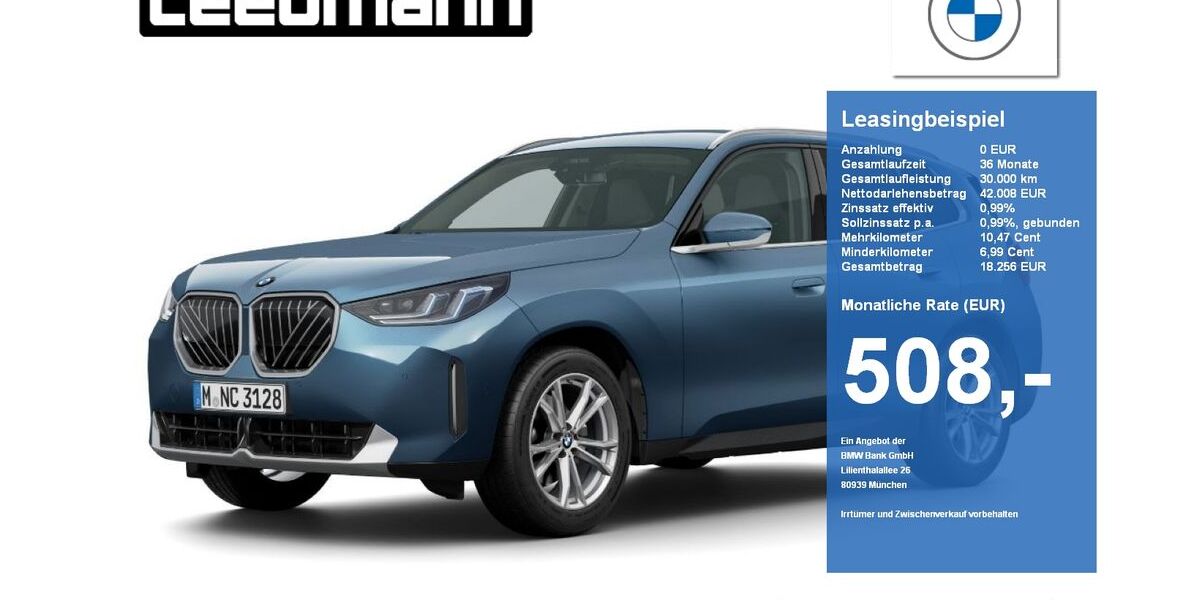 BMW X3 7.961 km 49.990 &euro; Hauzenberg 94051