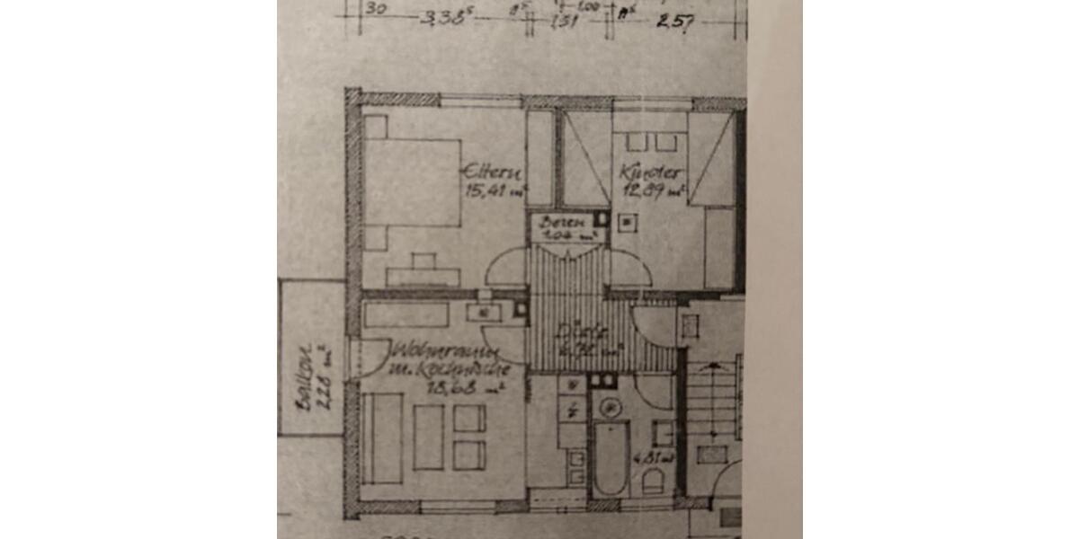 2,5 Zimmer Erdgeschosswohnung in Oberwerrn 3 zimmer
