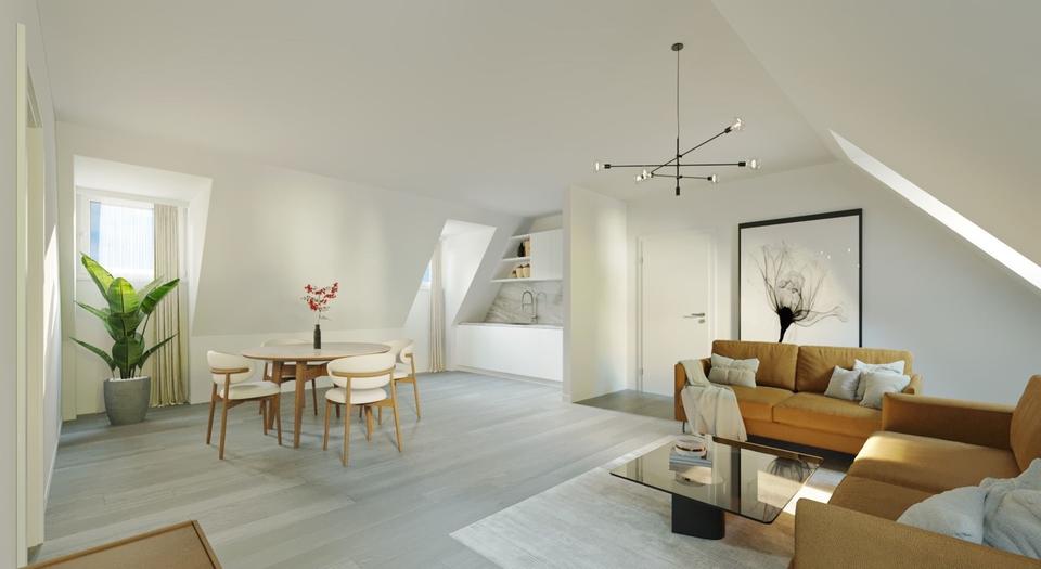 Dachgeschoßwohnung Fuldatal - 4 Zimmer, 78 m&sup2;, 1.145&euro; | Angebot:26477788