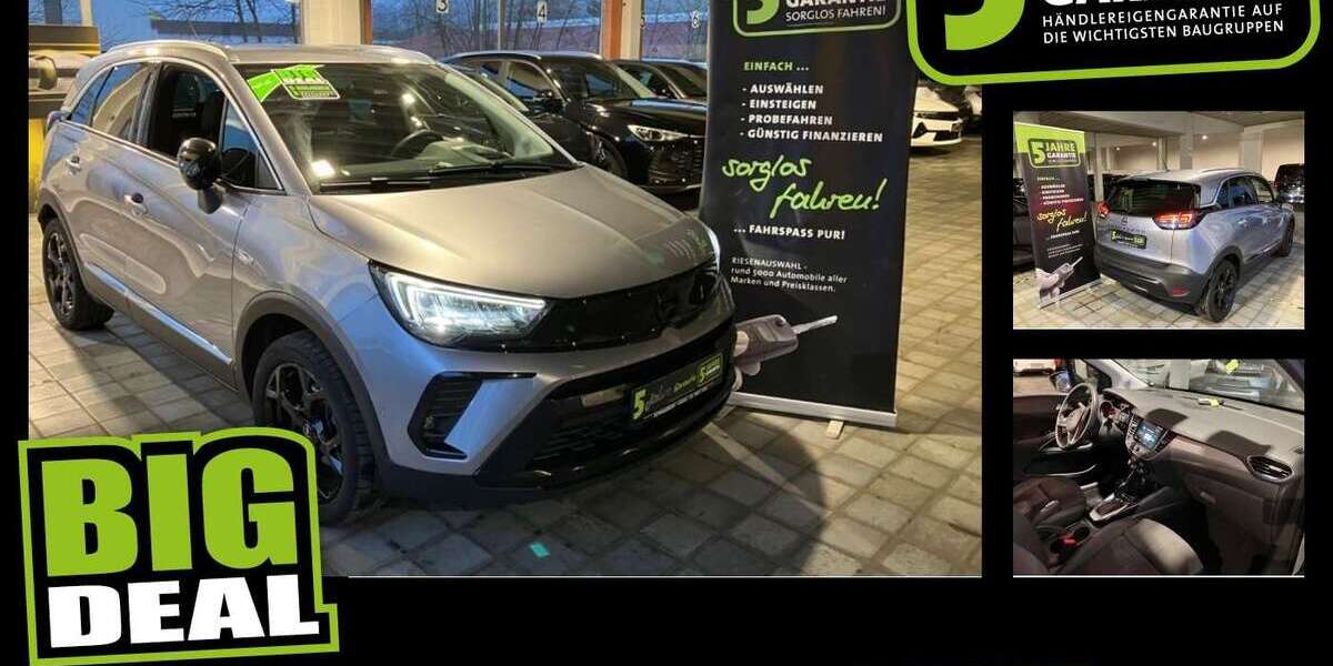 Opel Crossland 27.795 km 18.380 &euro; Amberg 92224