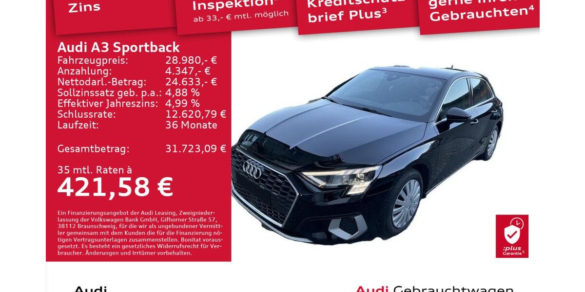 Audi A3 44.643 km 28.980 &euro; Dresden 01169
