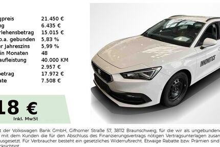 Seat Leon 59.850 km 20.950 &euro; Nürnberg 90431