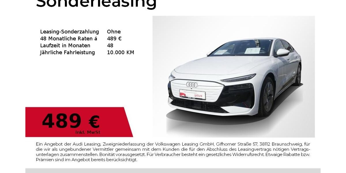 Audi A6 e-tron 4.706 km 55.780 &euro; Erlangen 91058