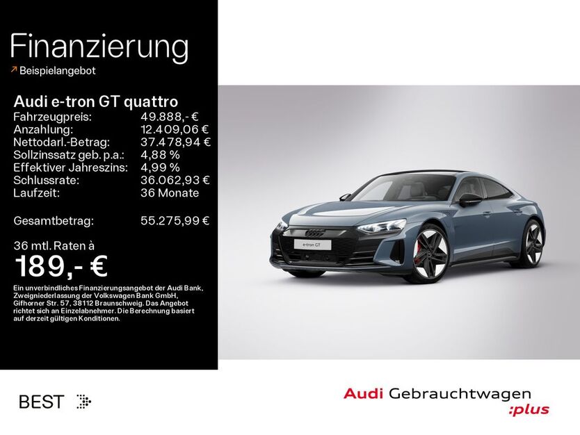 Audi e-tron GT 81.500 km 48.888 € Mühlheim 63165