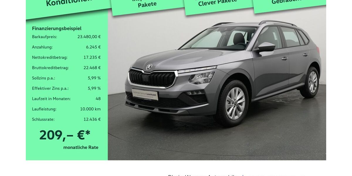 Skoda Kamiq 4.980 km 23.480 &euro; Leverkusen 51379