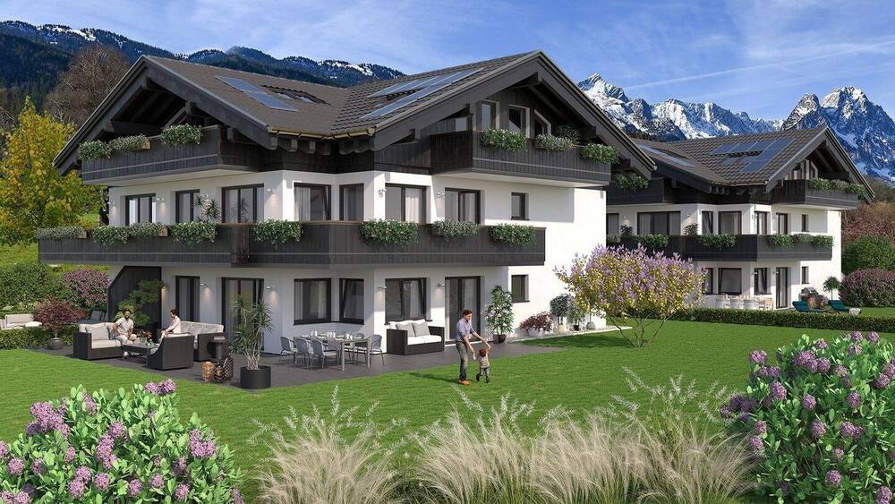 Etagenwohnung Garmisch-Partenkirchen Garmisch - 2 Zimmer, 77 m&sup2;, 1.060.000&euro; | Angebot:26388300