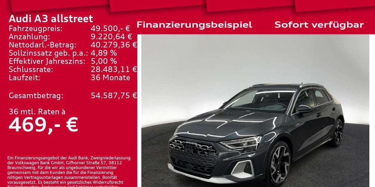 Audi A3 6.001 km 49.500 &euro; Berlin 10587