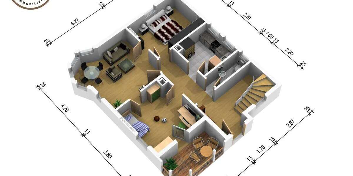 Einfamilienhaus Heidenheim - 6 Zimmer, 140 m&sup2;, 249.000&euro; | Angebot:27043459