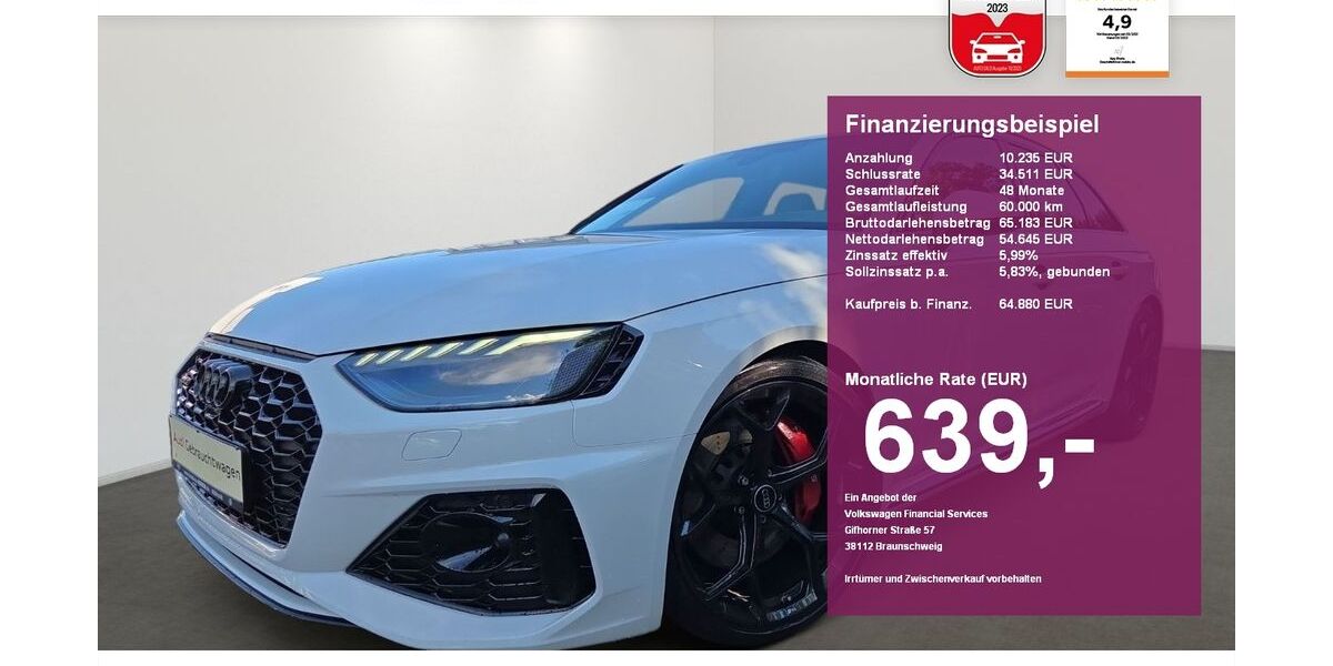 Audi RS4 39.800 km 64.880 &euro; Albbruck 79774