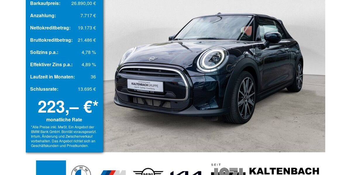 Mini Cooper Cabrio 28.298 km 26.890 &euro; Arnsberg 59823