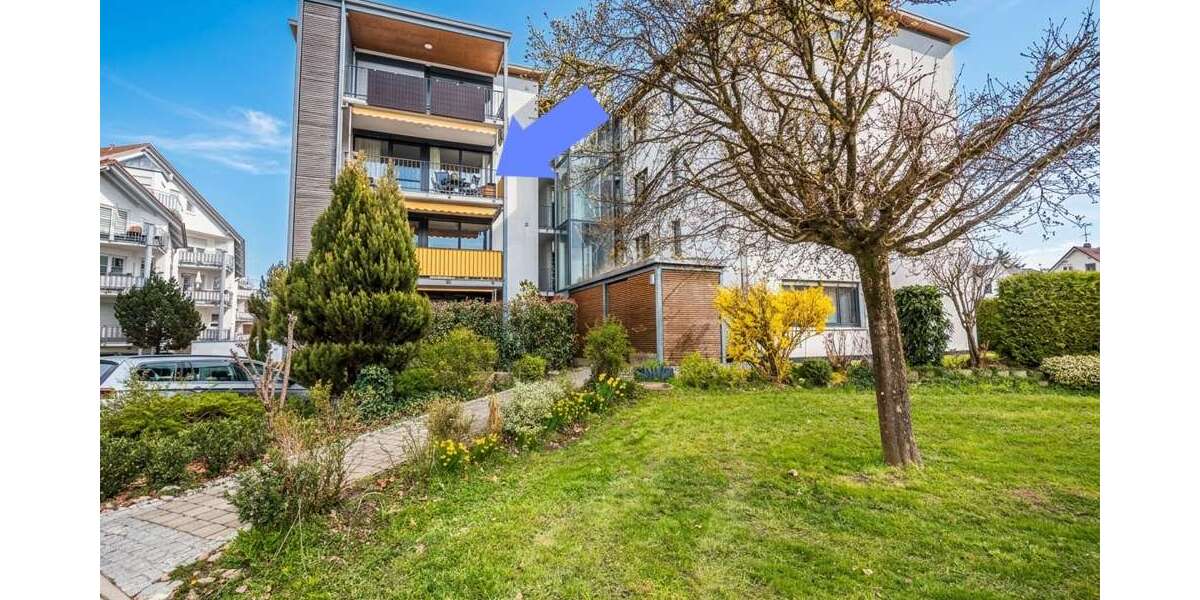 Etagenwohnung Radolfzell am Bodensee - 2.5 Zimmer, 60 m&sup2;, 320.000&euro; | Angebot:26323304