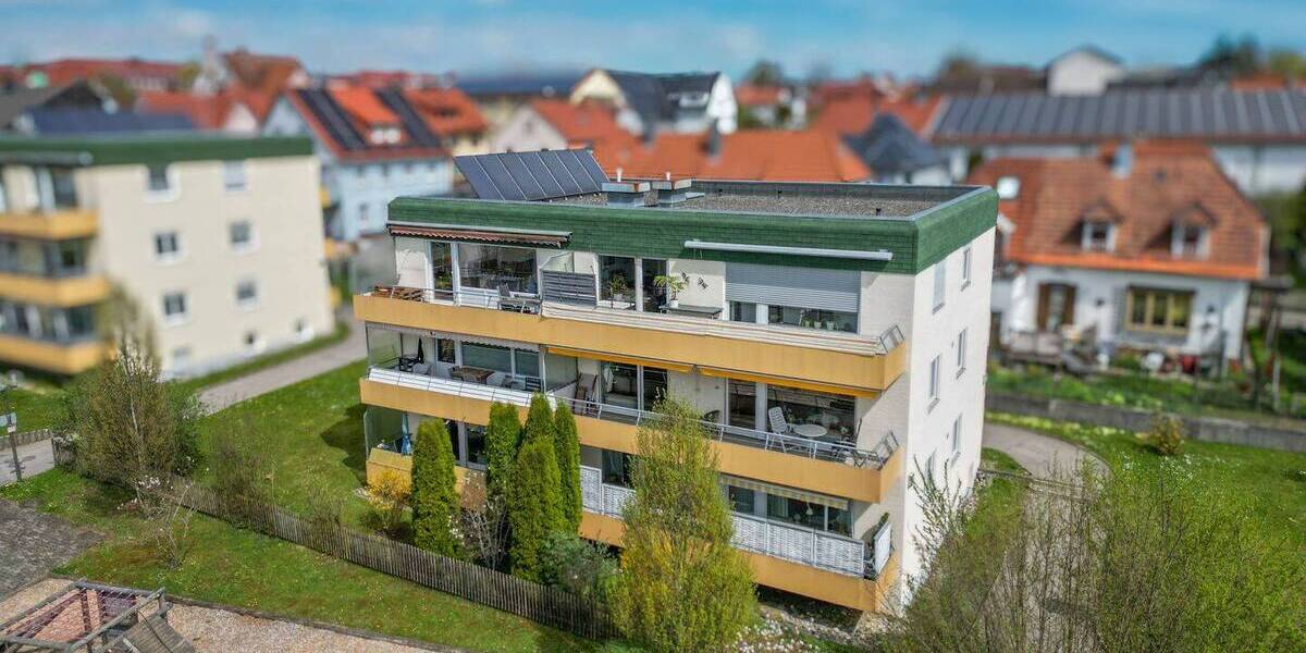 Etagenwohnung Donaueschingen - 4 Zimmer, 100 m&sup2;, 225.000&euro; | Angebot:26309034