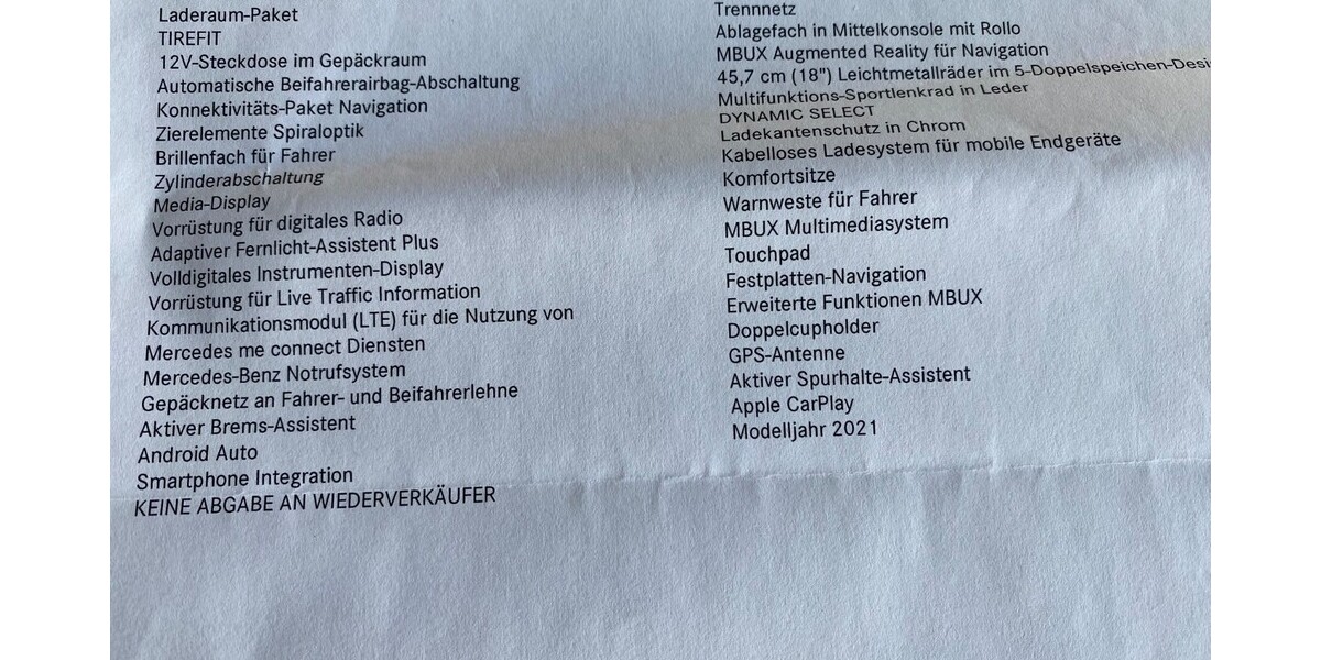 Mercedes-Benz 200 88.000 km 26.500 &euro; Schauenburg 34270