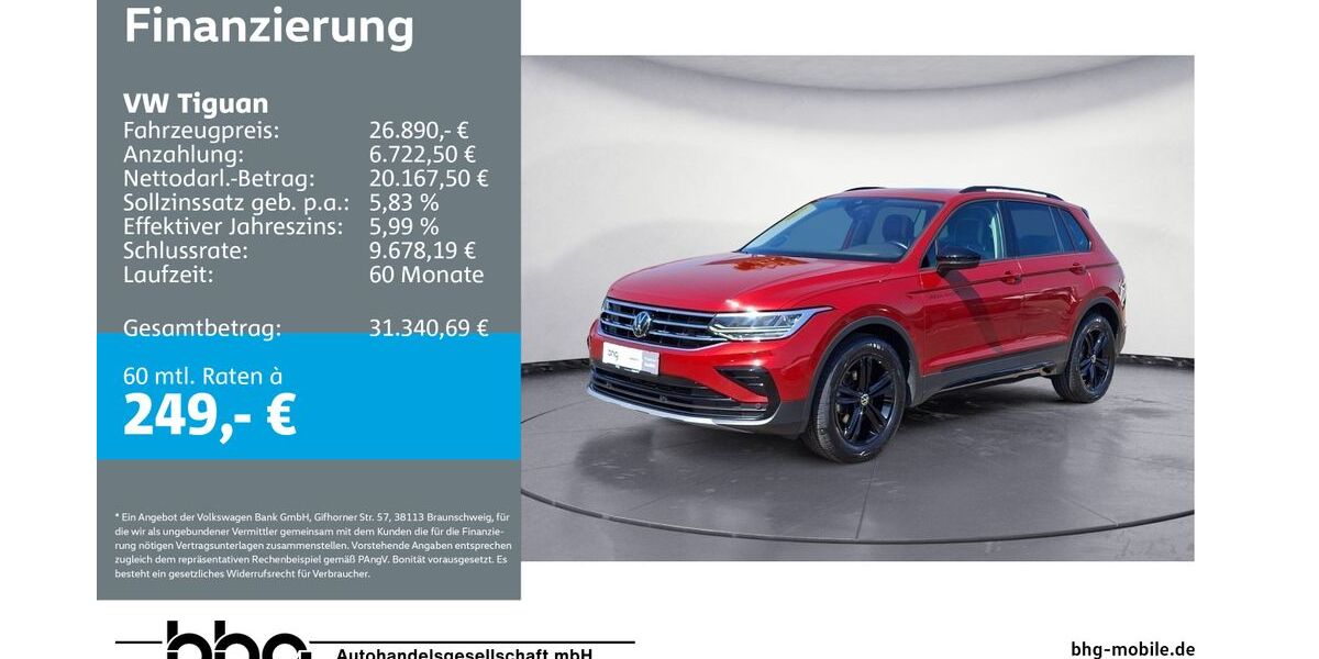 VW Tiguan 79.037 km 26.890 &euro; Kehl 77694