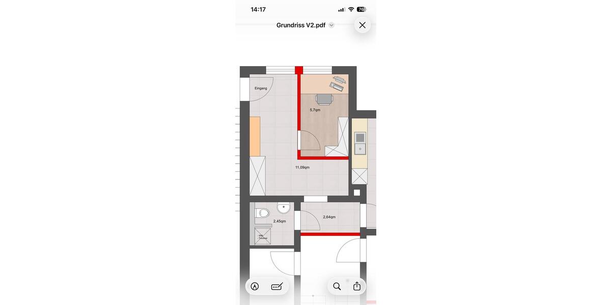 Terrassenwohnung Heigenbrücken - 2.5 Zimmer, 81 m&sup2;, 730&euro; | Angebot:26385018