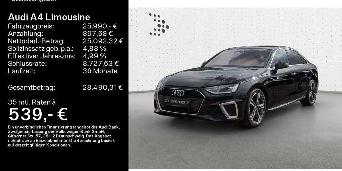 Audi A4 93.800 km 25.990 € Sand am Main 97522