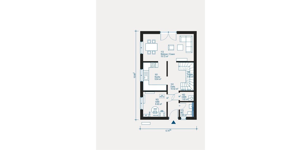 Mehr Abstand zu den Nachbarn? Wir hätten da eine Idee. - Einfamilienhaus Rechberghausen | Angebot:27339931