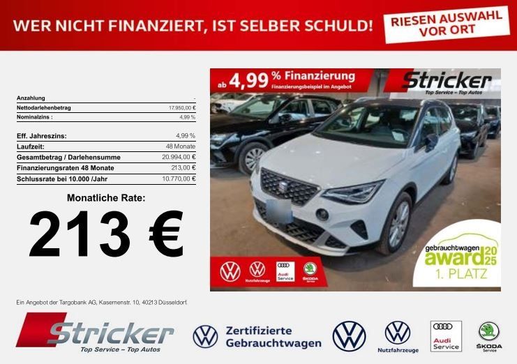 Seat Arona 15.841 km 17.949 € Horn-Bad Meinberg 32805