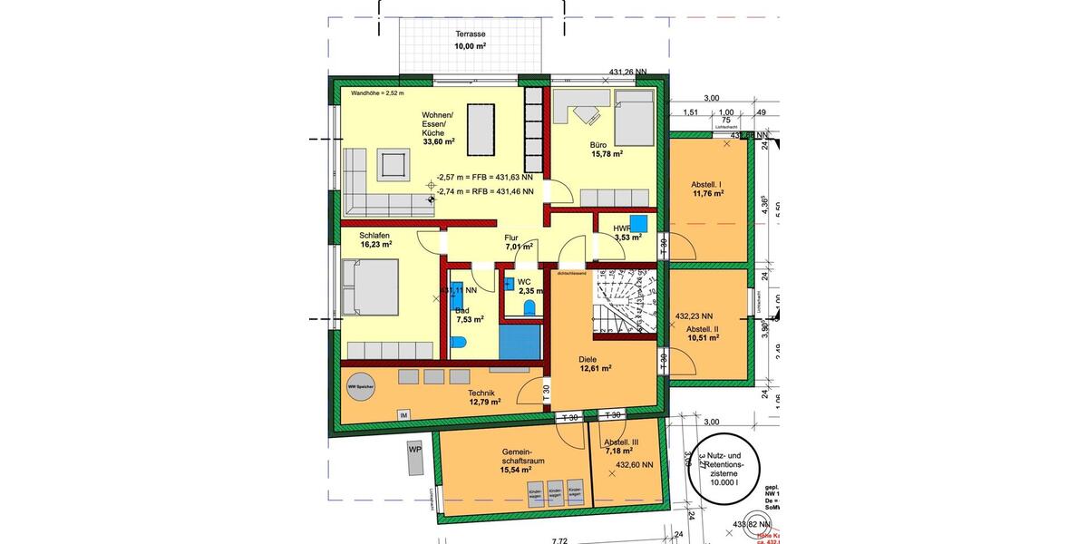 Etagenwohnung Crailsheim - 3 Zimmer, 89 m&sup2;, 398.390&euro; | Angebot:26941722