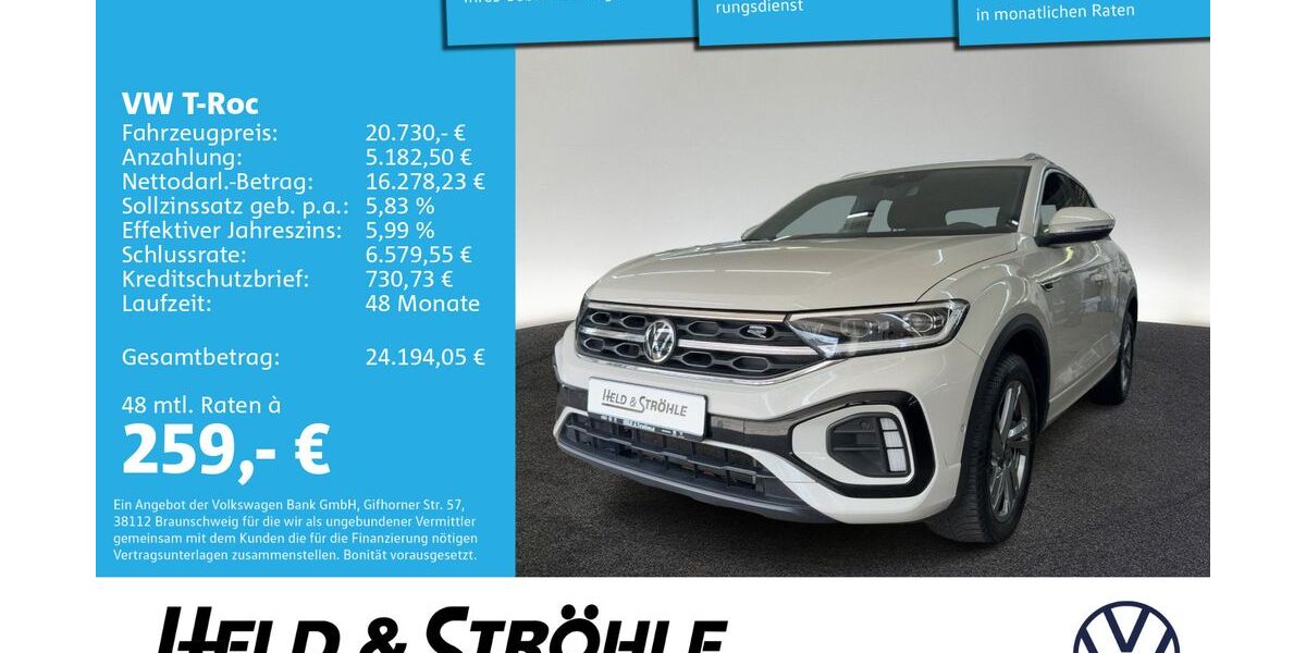 VW T-Roc 39.998 km 19.960 &euro; Neu-Ulm 89231
