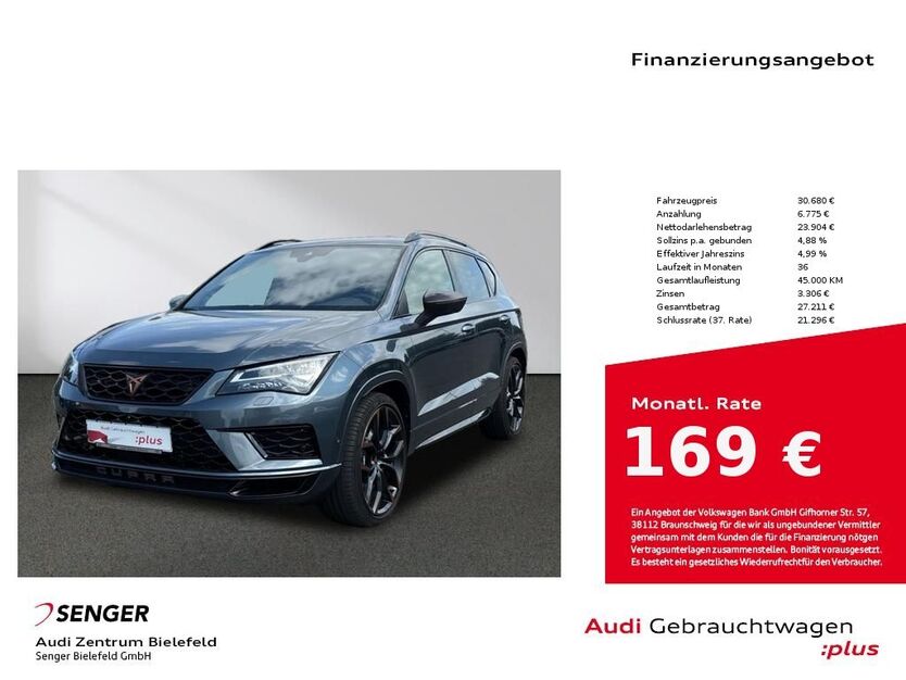 Cupra Ateca 43.660 km 29.880 € Bielefeld 33609