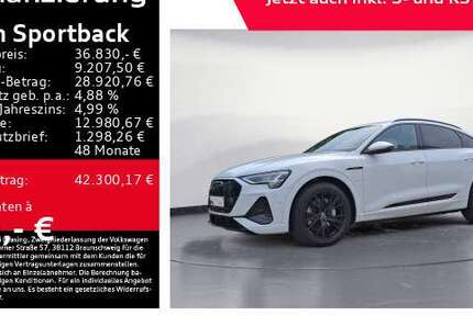 Audi e-tron 52.552 km 36.830 &euro; Binzen 79589