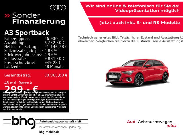 Audi A3 36.396 km 26.930 € Rottweil 78628