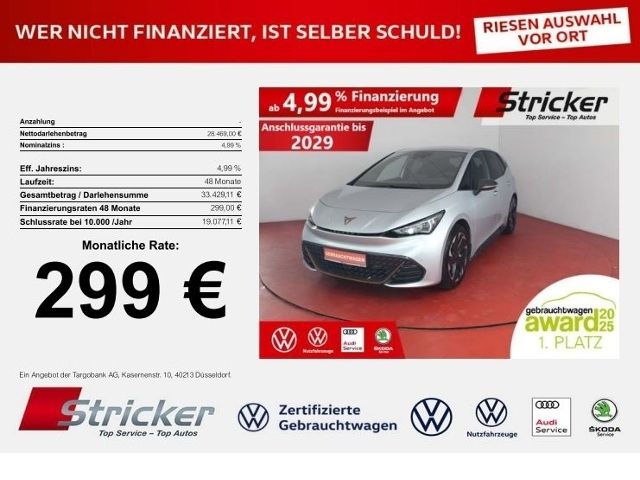 Cupra Born 21.385 km 28.469 € Horn-Bad Meinberg 32805