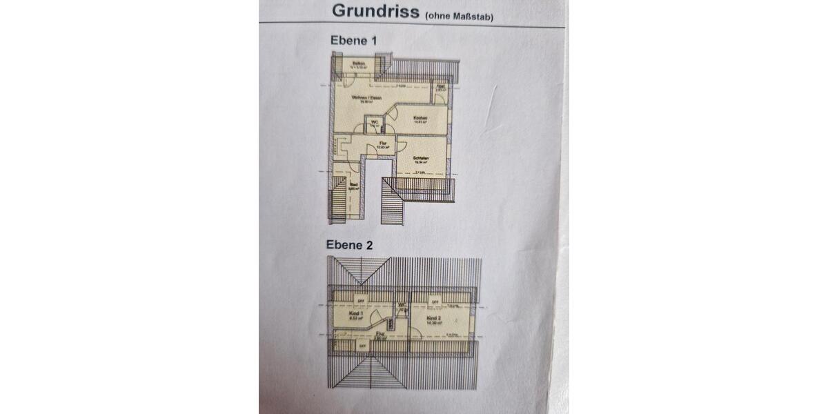 Maisonettenwohnung Neusäß - 4 Zimmer, 105 m&sup2;, 315.000&euro; | Angebot:26407207