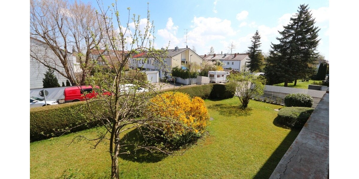 * Blick ins Grüne * ruhige 2-Zimmer-Wohnung * 2 sonnige Balkone * 1 Stellplatz * zentrumsnah * - Etagenwohnung Germering | Angebot:26677727