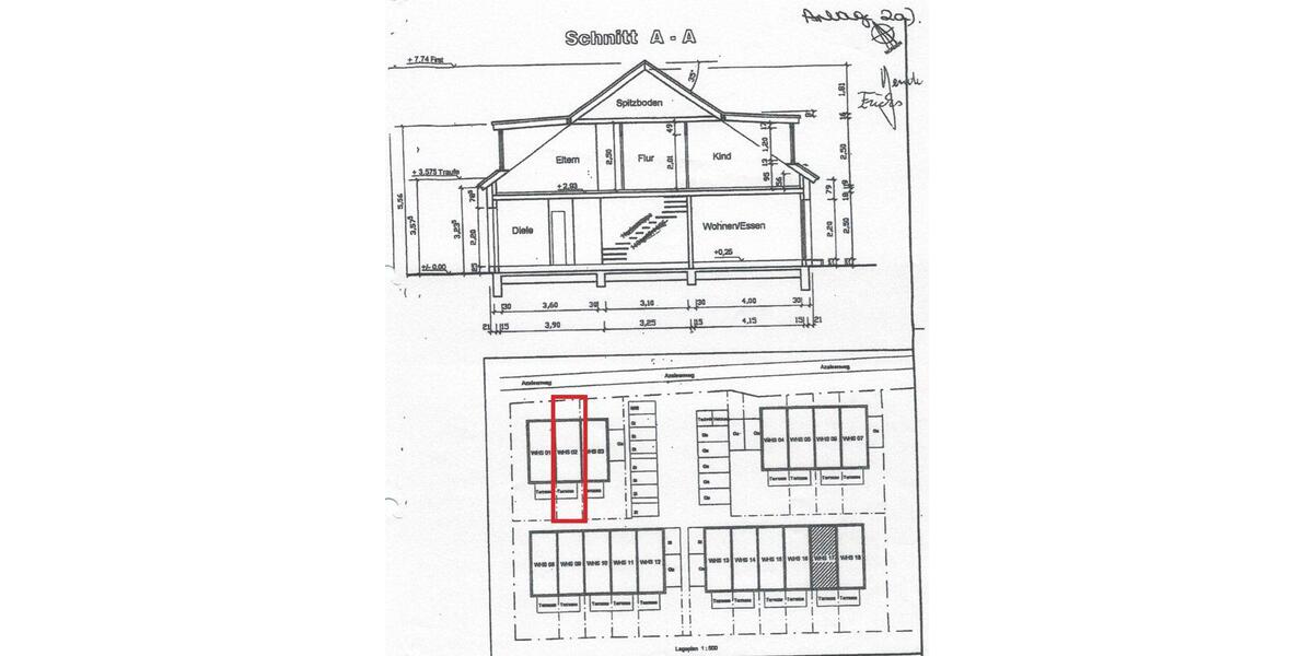 Reihenhaus Frankfurt am Main Eschersheim - 4 Zimmer, 102 m&sup2;, 590.000&euro; | Angebot:26857816