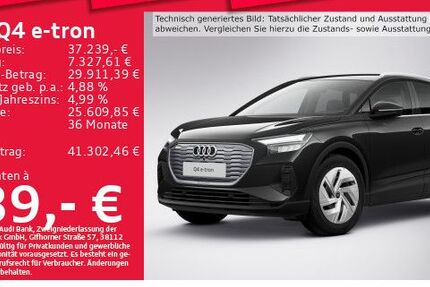 Audi Q4 e-tron 38.152 km 31.287 &euro; München 80935