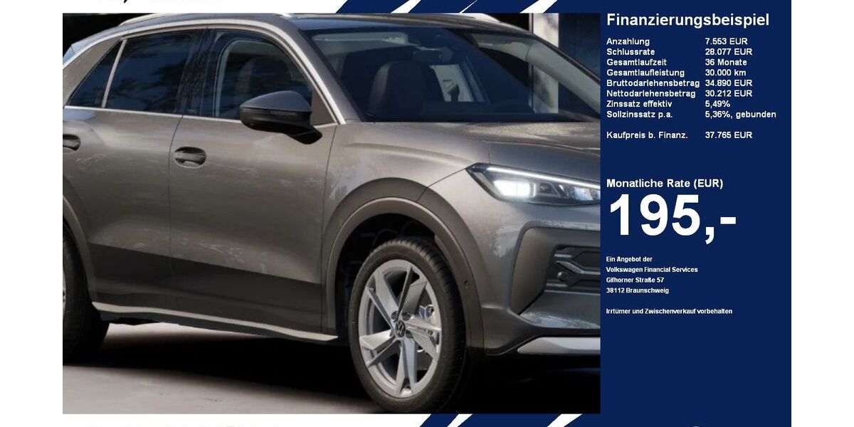 VW T-Roc 5.000 km 37.765 &euro; Gütersloh 33334