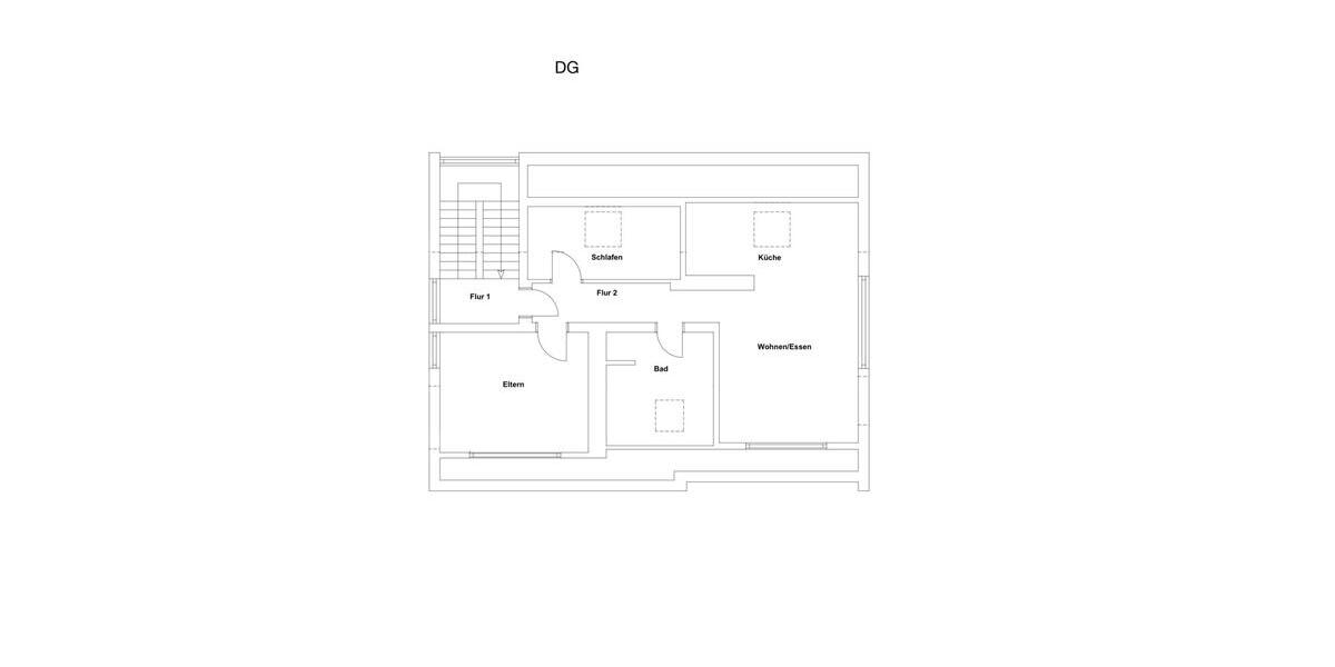 Dachgeschoßwohnung Tauberbischofsheim - 3 Zimmer, 60 m&sup2;, 780&euro; | Angebot:25394840