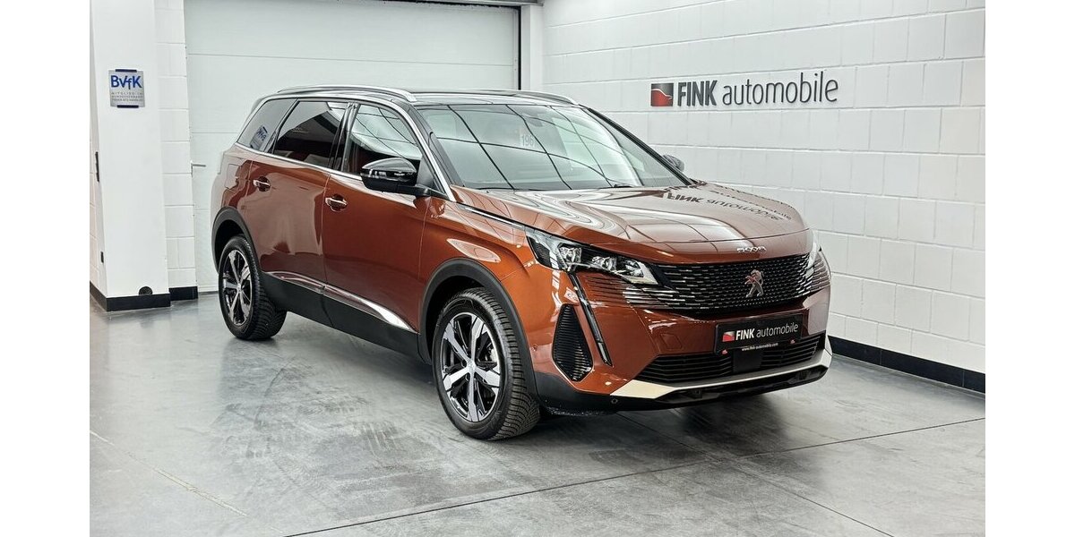 Peugeot 5008 GT Pt 130 EAT 8 AHK 1.Hand 7 Sitze 13.300 km 26.620 &euro; Lich 35423