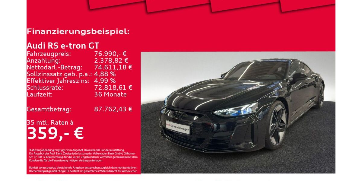 Audi RS e-tron GT 2.783 km 76.990 &euro; Hannover 30179