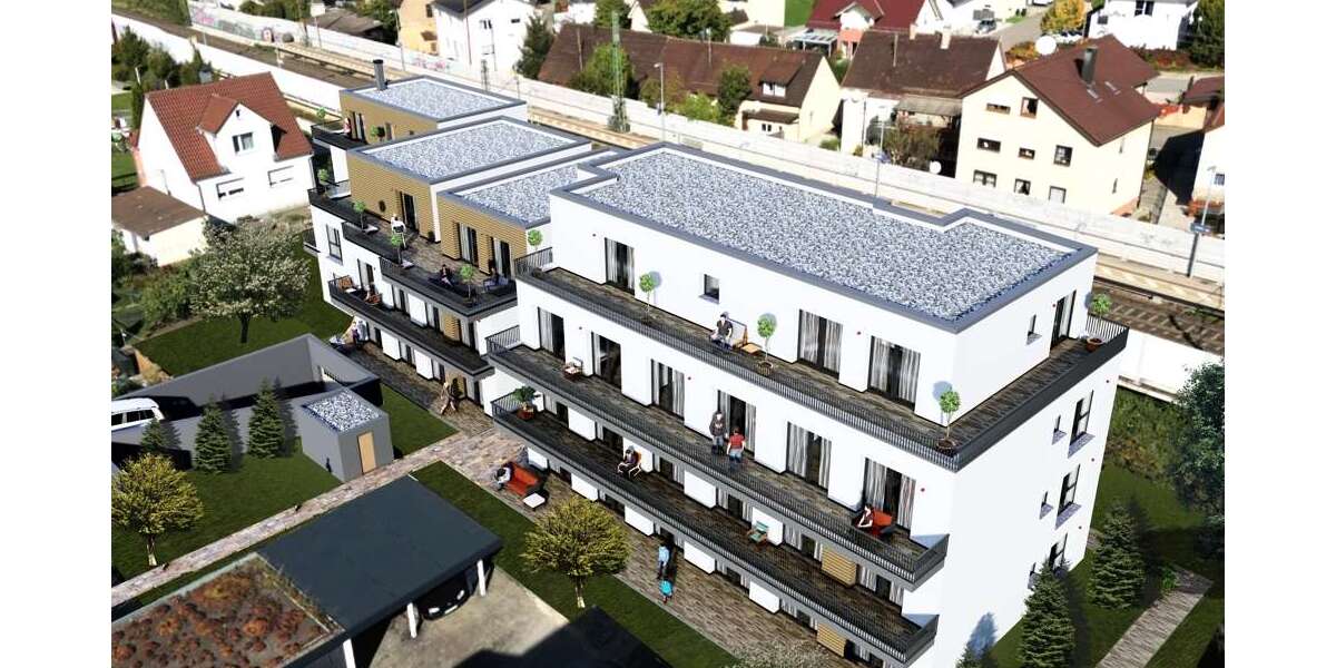 Etagenwohnung Salach - 3 Zimmer, 80 m&sup2;, 389.795&euro; | Angebot:27098590