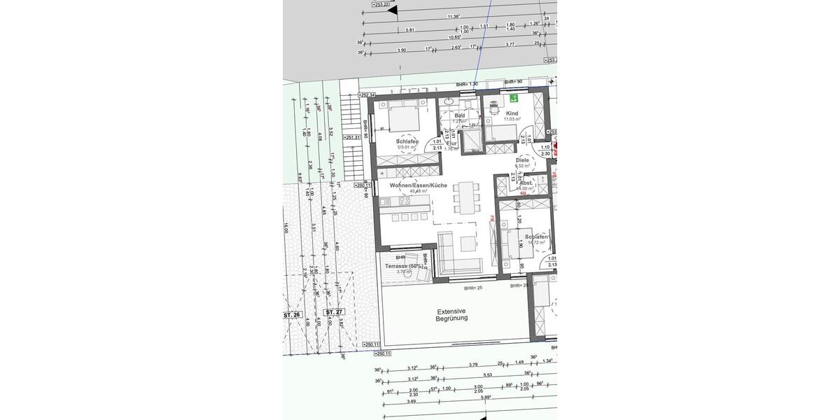 Erdgeschoßwohnung Wiehl - 3 Zimmer, 96 m&sup2;, 1.160&euro; | Angebot:26332861