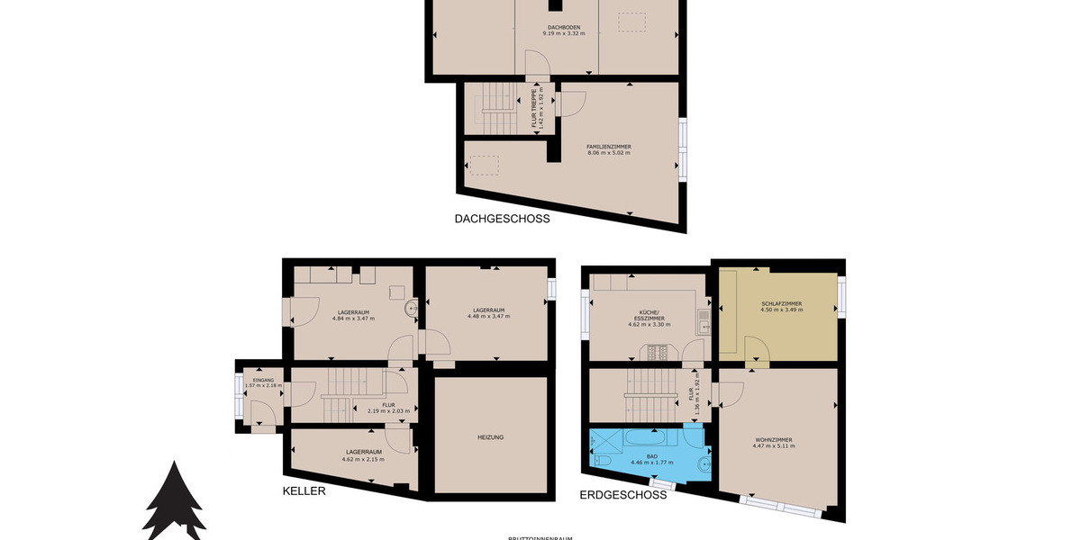 Reihenendhaus Seeland Gatersleben - 3 Zimmer, 115 m&sup2;, 69.000&euro; | Angebot:25681700