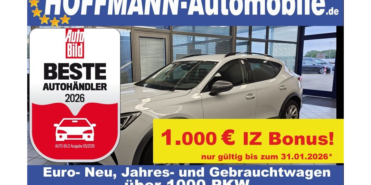 Cupra Formentor 37.009 km 22.450 &euro; Wolfsburg-Heiligendorf 38444