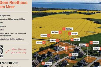 Grundstück zu verkaufen in Dranske 210.540 € 580 m² zimmer