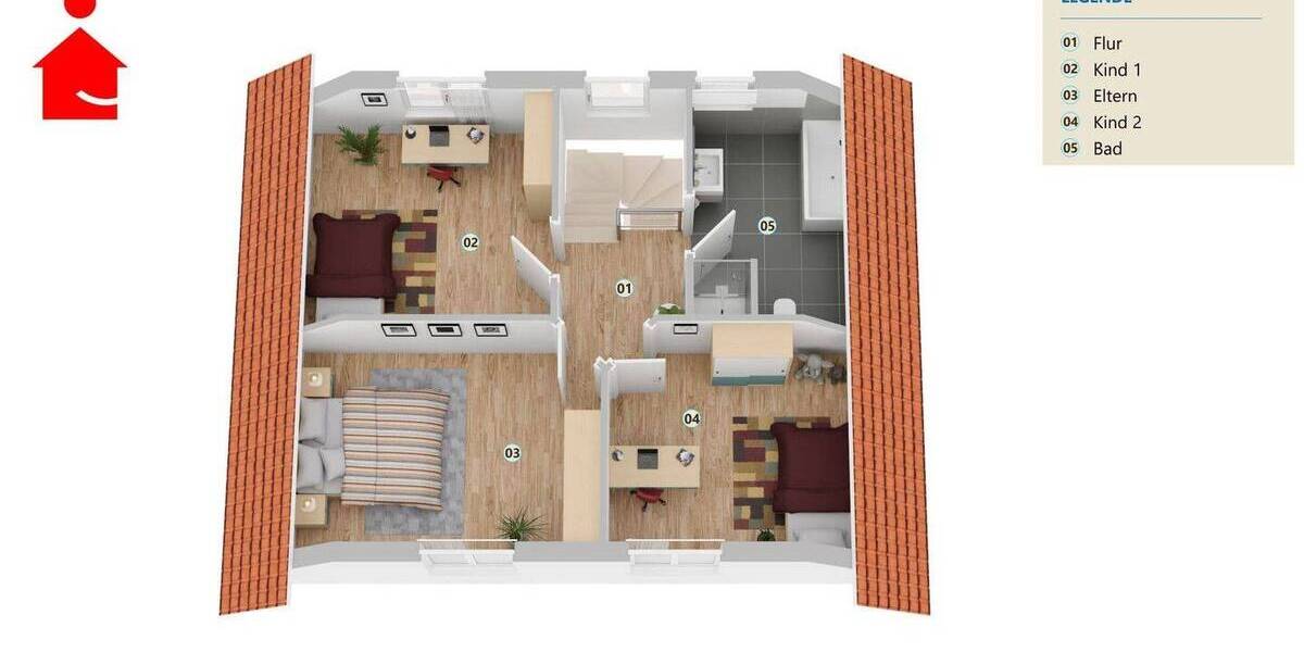 Einfamilienhaus Ochtrup - 5 Zimmer, 110 m&sup2;, 459.000&euro; | Angebot:26627750