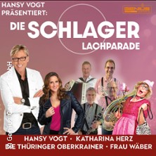 Hansy Vogt präsentiert: Die Schlager Lachparade 2026 23.01.2026 Dr.- Stammberger-Halle
