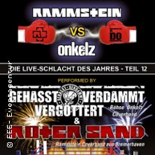 Roter Sand, Gehasst Verdammt Vergöttert - Rammstein vs Onkelz - Teil 12 28.03.2026 Schützenhof Paderborn
